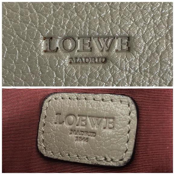Loewe Shoulder Bag Calf Gray - Picture 7 of 10